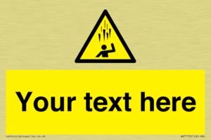 Custom Falling Ice sign